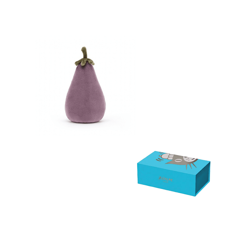 Мягкая игрушка Jellycat - Живой баклажан - Boxette Shop